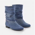  Botki Saszki  jeans SA/1072P/A