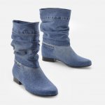  Botki Saszki  jeans SA/1072P/A
