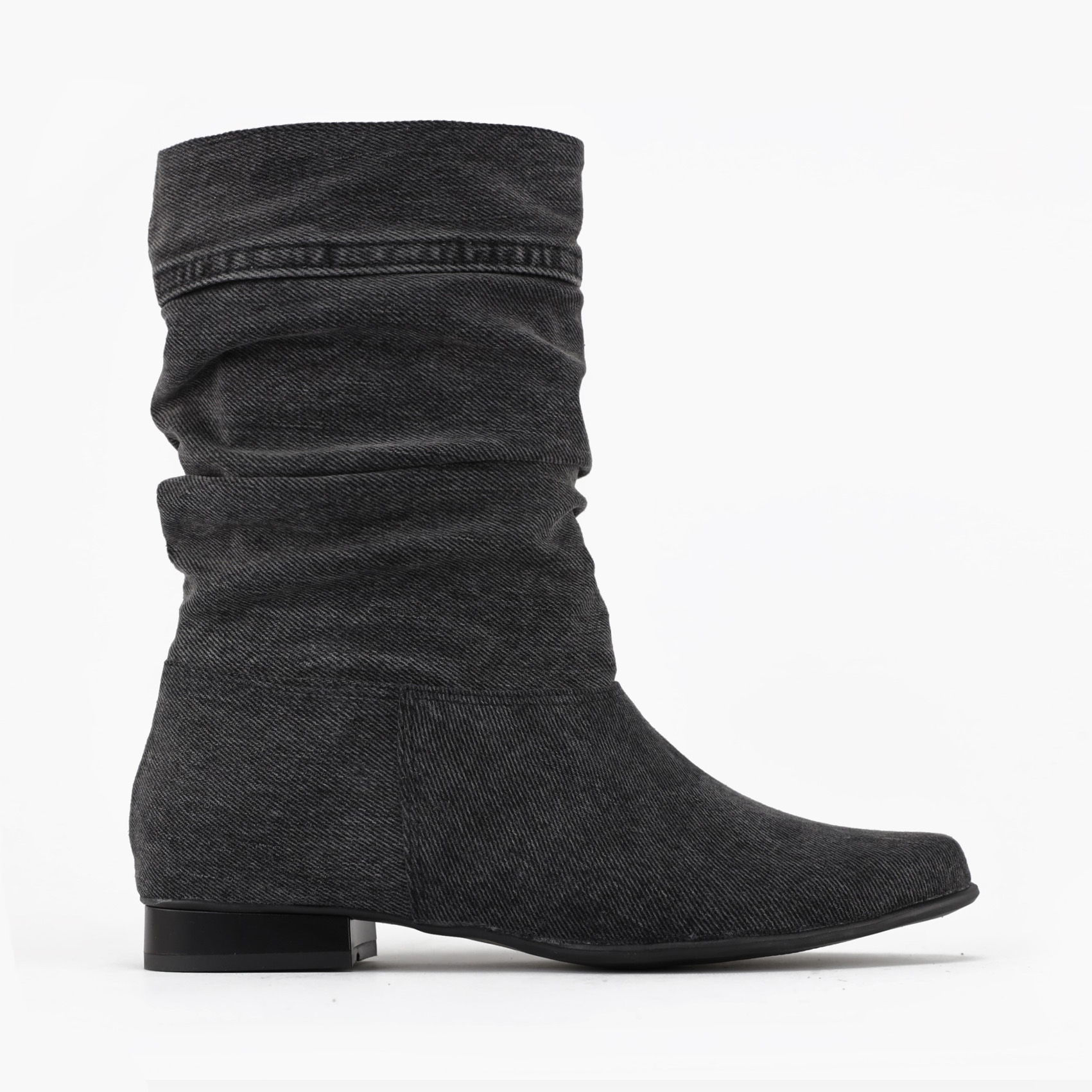 Botki Saszki  jeans czarny 10/K