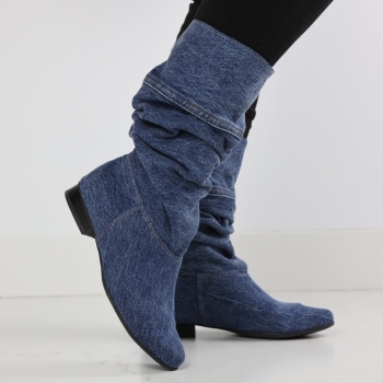 Botki Saszki  jeans POK - 13