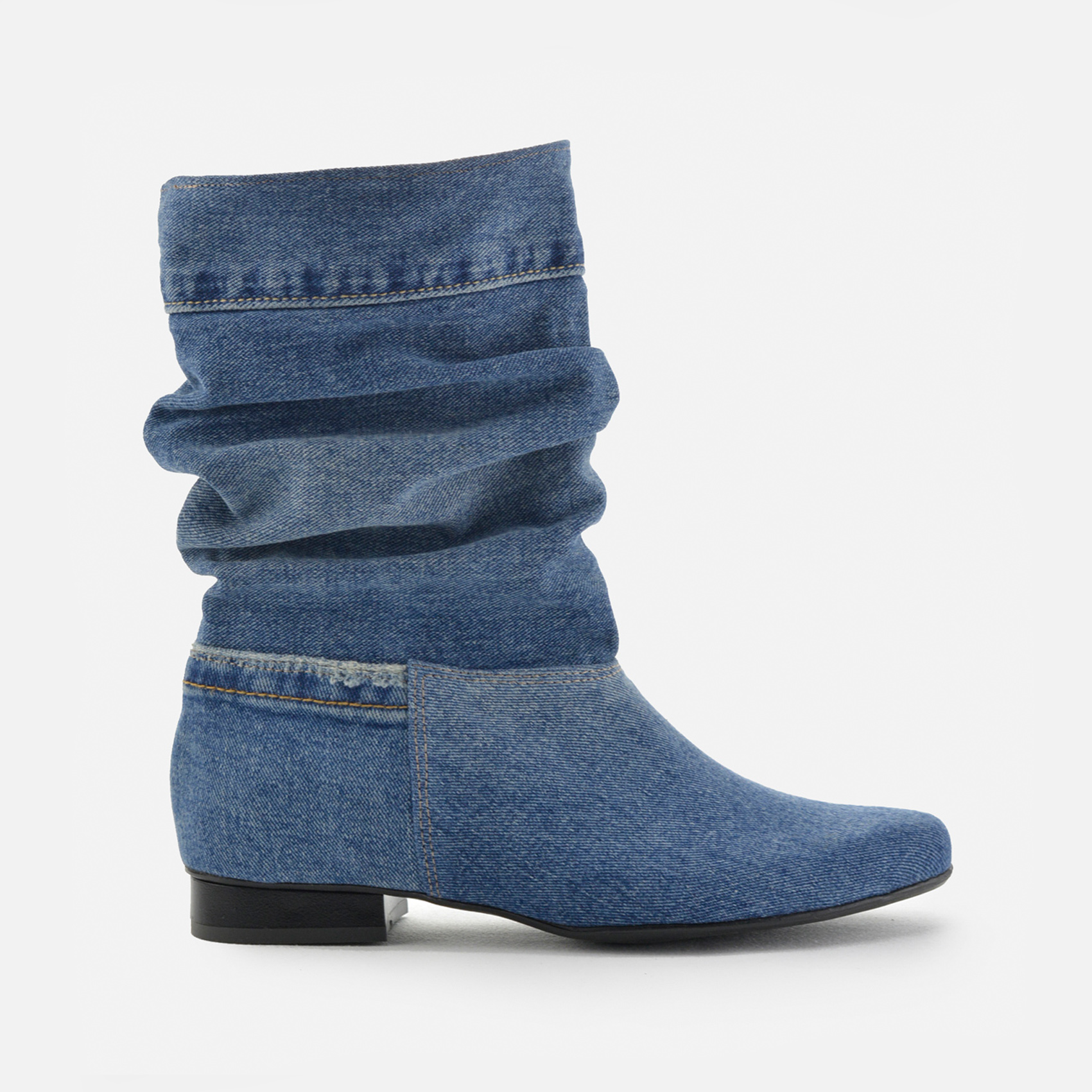  Botki Saszki  jeans SA/1072P/A