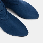 Botki Saszki SA/1 tekstylne Granatowe