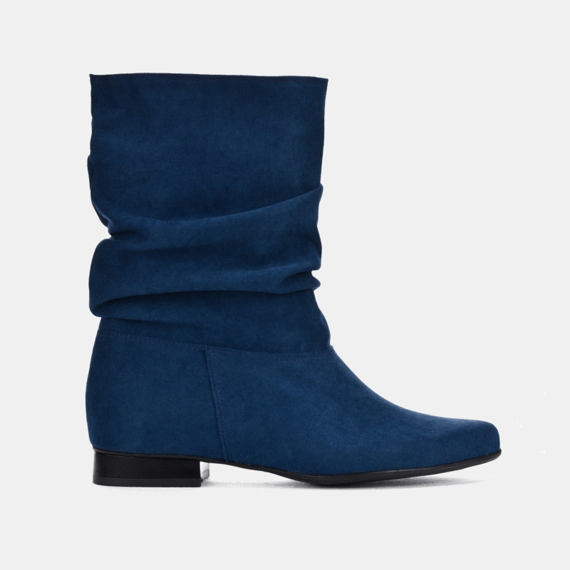 Botki Saszki SA/1 tekstylne Granatowe