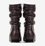 Botki Saszki SA1/S skóra licowa wiśnia