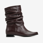 Botki Saszki SA1/S skóra licowa wiśnia