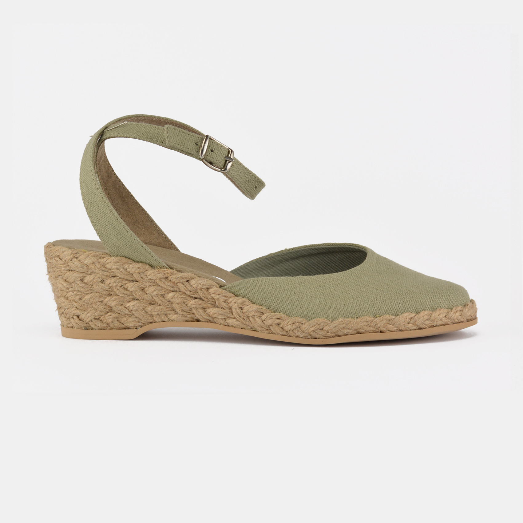 Espadryle niskie pistacja