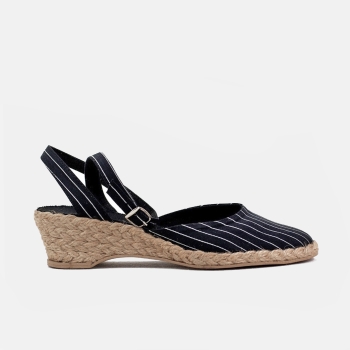 Espadryle niskie zebra