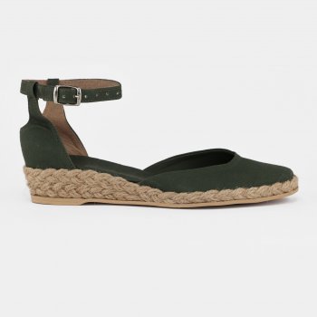 Espadryle płaskie SPOTYKANKA KHAKI DZ01