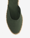Espadryle spotykanka (5 cm) khaki Ola