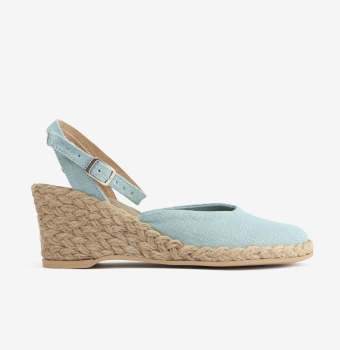 Espadryle średnie niebieskie