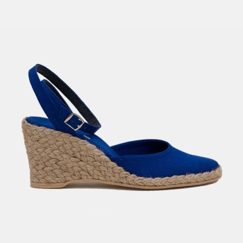 Espadryle wysokie chaber