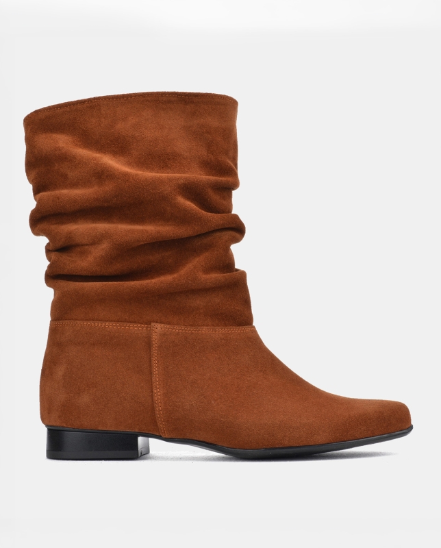 Saszki SA/1/Z - zamsz skóra rudy