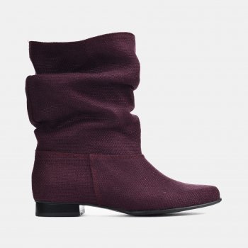 Saszki SA1 cherry-wiśnia-bordo  grubo tkany burgund